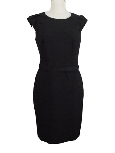 Robe noire caroll en - robe,