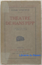 Théâtre de Hans Pipp Henri Strentz 1922 EO