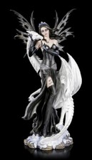 Grande Figurine D'Elfe - Adalinda - Dragon Land - Fée Dracelfe Dragon Statue