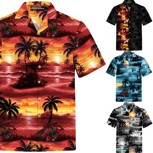 Chemise hawaïenne homme - hawaïenne, /