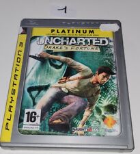Sony PlayStation 3/PS3 - Uncharted : Drake's fortune - Platinium - Bon État 