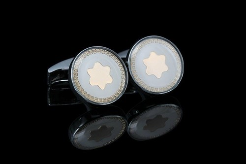 Boutons manchette etoile - manchette,