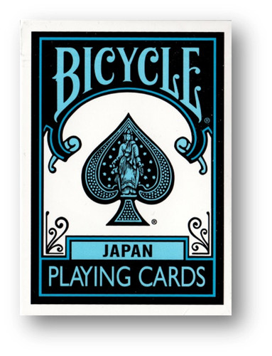 Bicycle noir bleu jouer - noir, à