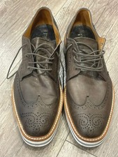 Prada Chaussures Pour Homme Taille 43 En Cuir Très Bon État Couleur Noire 