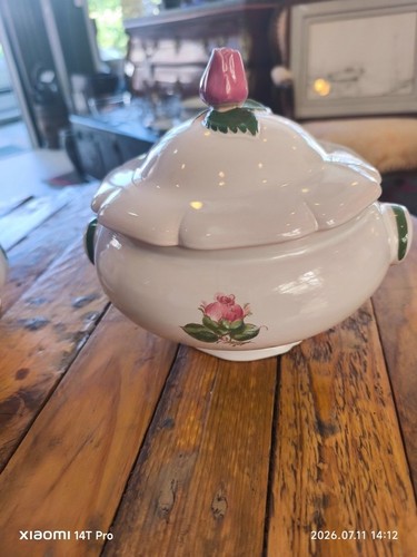 Soupiere faience gien - soupiere,