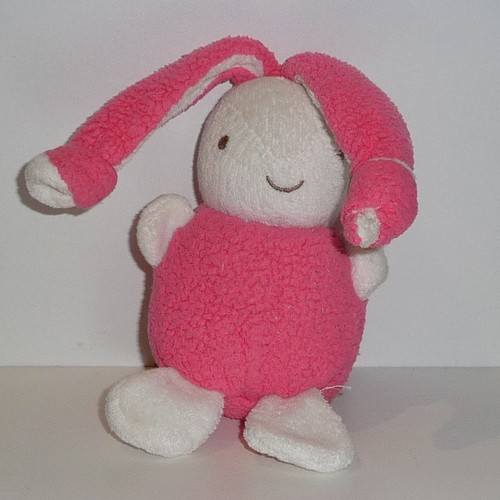 Doudou lapin ajena rose - doudou,