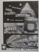 PUBLICITE CLAUDE AMPOULE KRYPTON LAMPE ECLAIRAGE LUMIERE DE 1964 FRENCH AD PUB