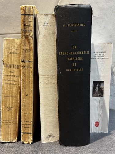 Livres anciens occultisme - livres,