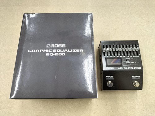 Boss 200 graphic equalizer - graphic,