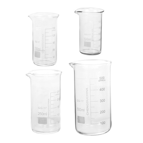 Béchers verre très - en,