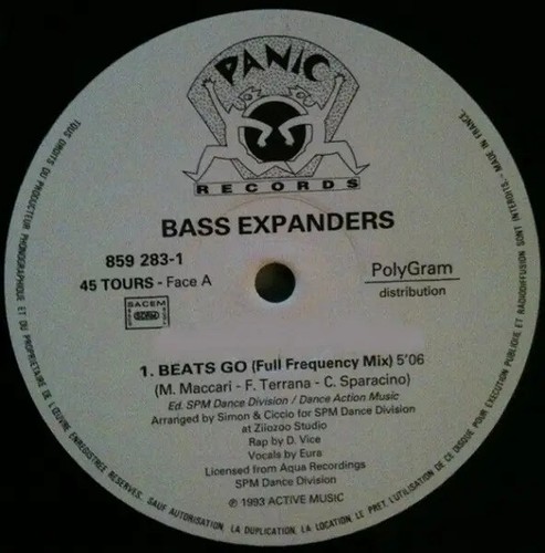 Bass expanders vinyle - bass, 12"