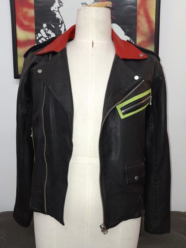 Customized vegan leather punk - vegan,