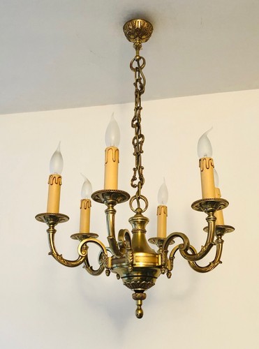 Lustre louis xvi en bronze - louis,