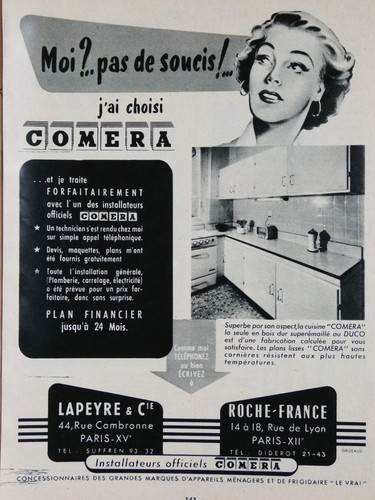 Publicité presse 1955 - presse,