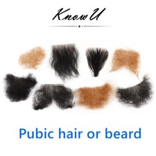 Faux poils pubiens poupée en