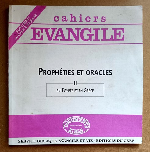 Prophéties oracles egypte - prophéties, et