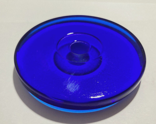 Bobeche plat verre de - bobeche,