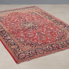 Tapis Ancien Asiatique Coton