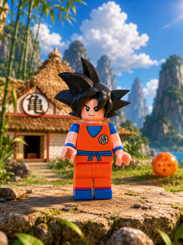 Figurine goku dragon ball - 3d,