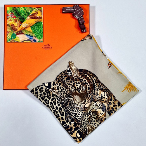 Rare vintage foulard soie - foulard,