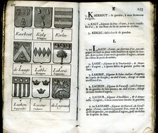 DUBUISSON 1757 ARMORIAL DES MAISONS & FAMILLES DU ROYAUME PARIS  2000 BLASONS