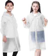 2 Pièces Poncho de Pluie