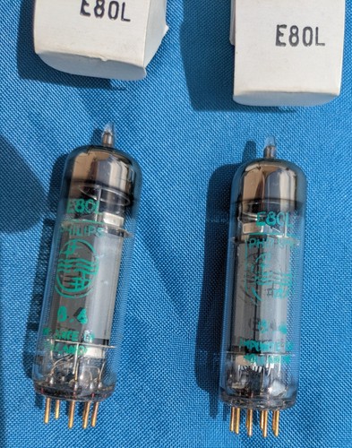 Paire tubes e80l philips - tubes,
