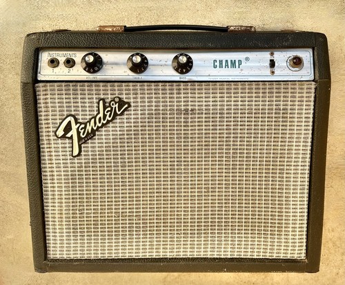 1979 fender champ hand wired - fender,