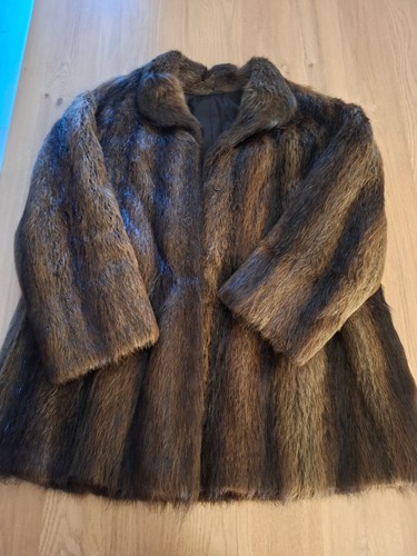 Manteau fourrure vison - manteau,
