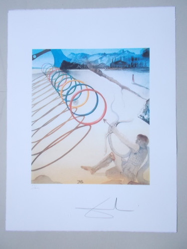 Lithographie salvador dali - lithographie,,