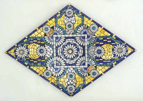 Tableau mosaïque émaux - , de