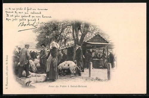 Cpa saint brieuc - saint-brieuc,, de