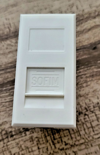 Prise reseau cat rj45 - rj45, sofim