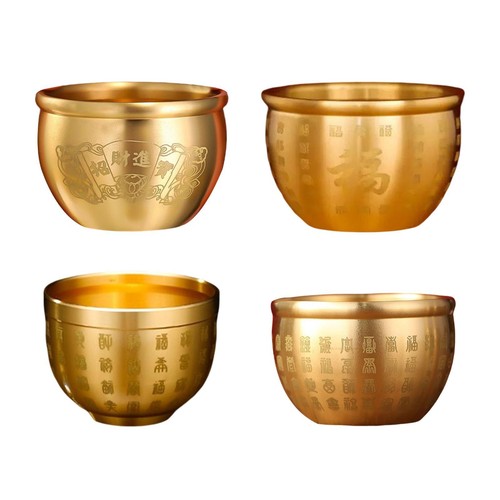 Laiton feng shui bol chinois - laiton,