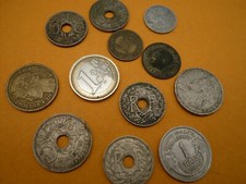 Lot de 11 Pieces de monnaie