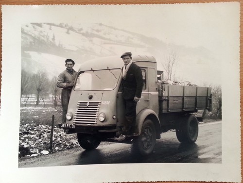 Photo ancienne camion berliet - camion,