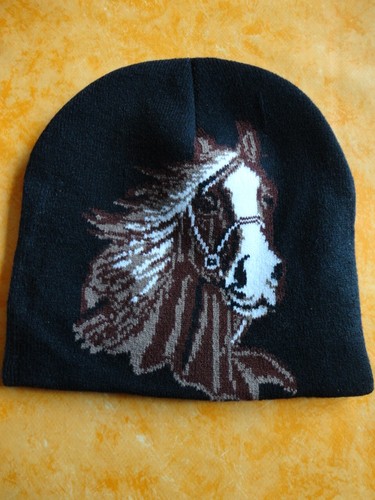 Bonnet tête cheval - tête, de
