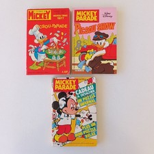 lot 3 livres Collection Mickey