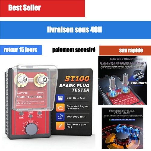Testeur bougies 12v mr - de,