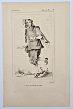 Gravure originale XIXe 