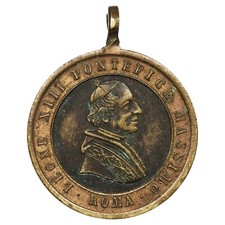 Vatican médaille 1888 Léon