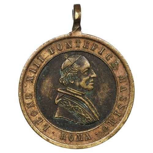 Vatican médaille 1888 léon - vatican,