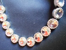 Collier ras de cou 12 pierres