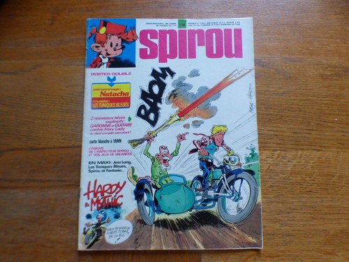 Spirou 1946 poster - spirou,
