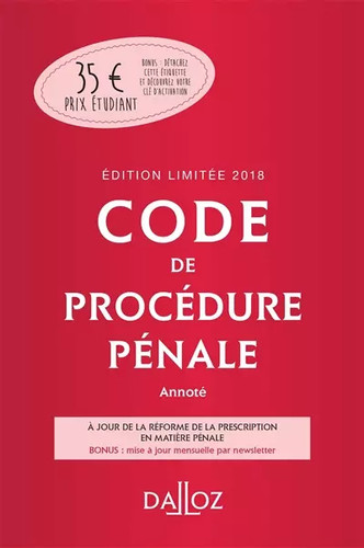 Code procédure pénale - de,