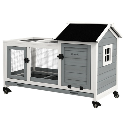 Clapier pour lapins sur