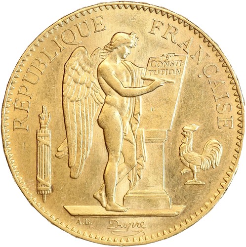 100 francs génie - 100,