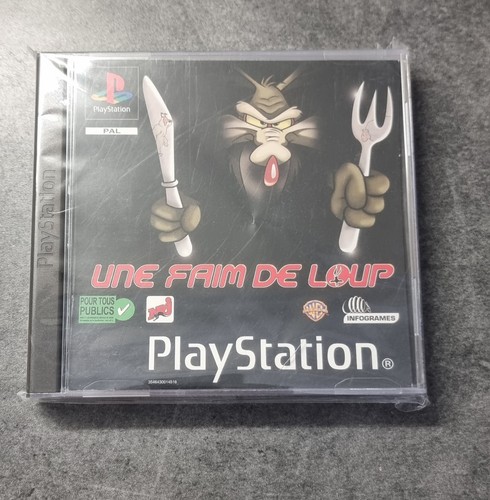 Jeu ps1 une faim - jeu, loup
