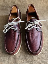 Chaussures bateau en cuir