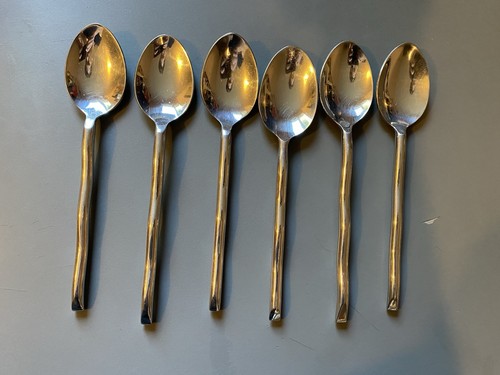Lot grandes cuillères soupe - 6,